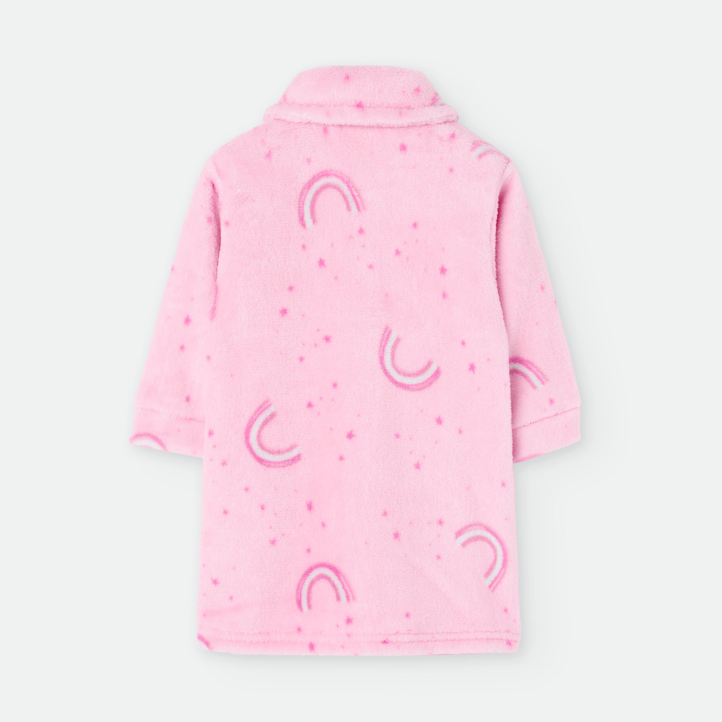 Roupão Mágico de Unicórnio em Fleece para Criança | Cor-de-Rosa Super Fofo e Quente