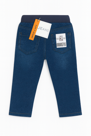 Calças de ganga dos 12 meses aos 6 anos