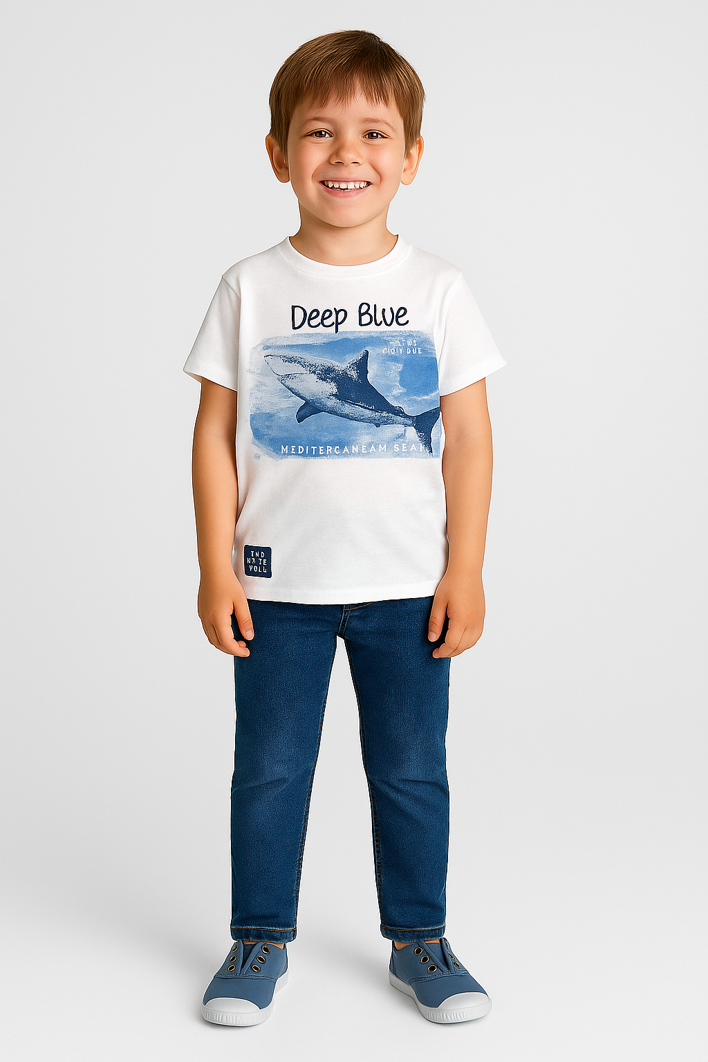 T-shirt “Deep Blue” – Tubarão