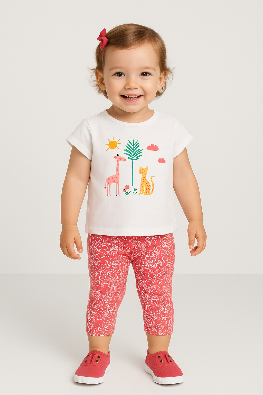 T-shirt de Manga Curta Jungle