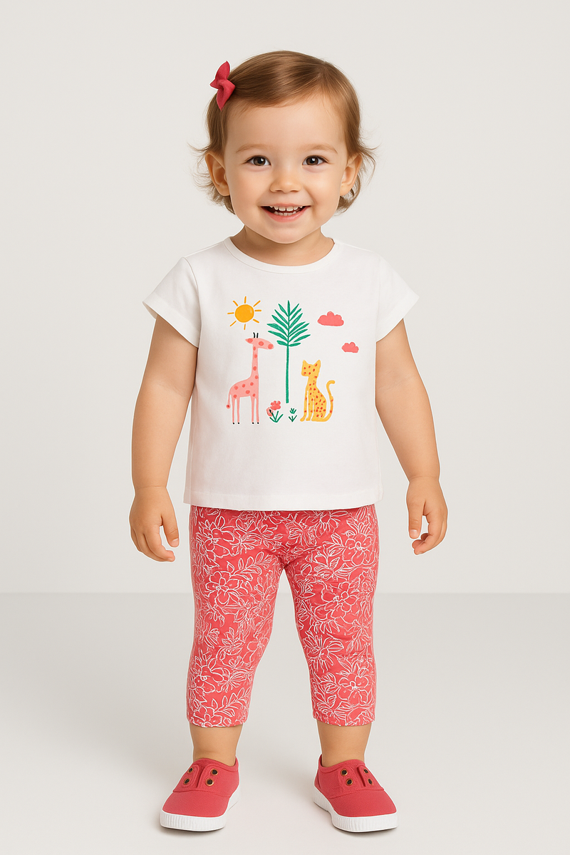 Legging Florzinhas