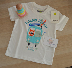 T-Shirt de Manga Curta Palm Beach