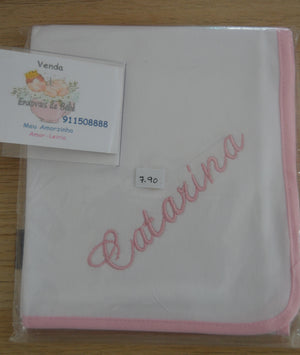 Fraldas Personalizadas com o Nome  do Bebé
