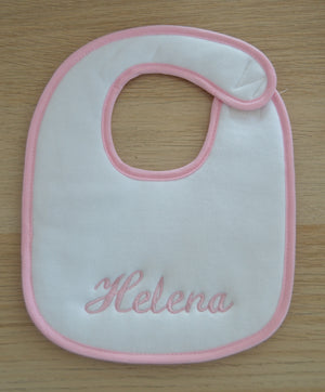 Babetes personalizados com o nome da sua Bebé