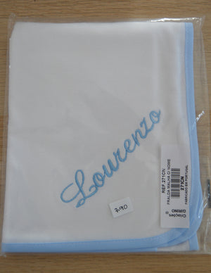 Fralda Personalizada com o Nome do Bebé