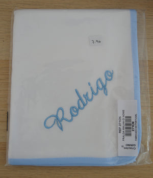 Fralda Personalizada com o Nome do Bebé