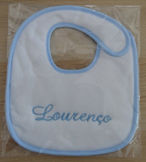 Babete Personalizado com o nome do Bebé Menino