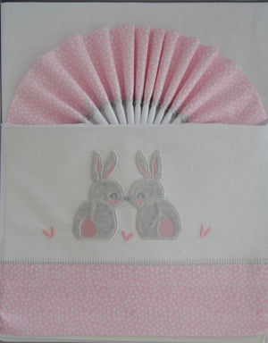 Lençóis de cama de Grades  Coelhinhos