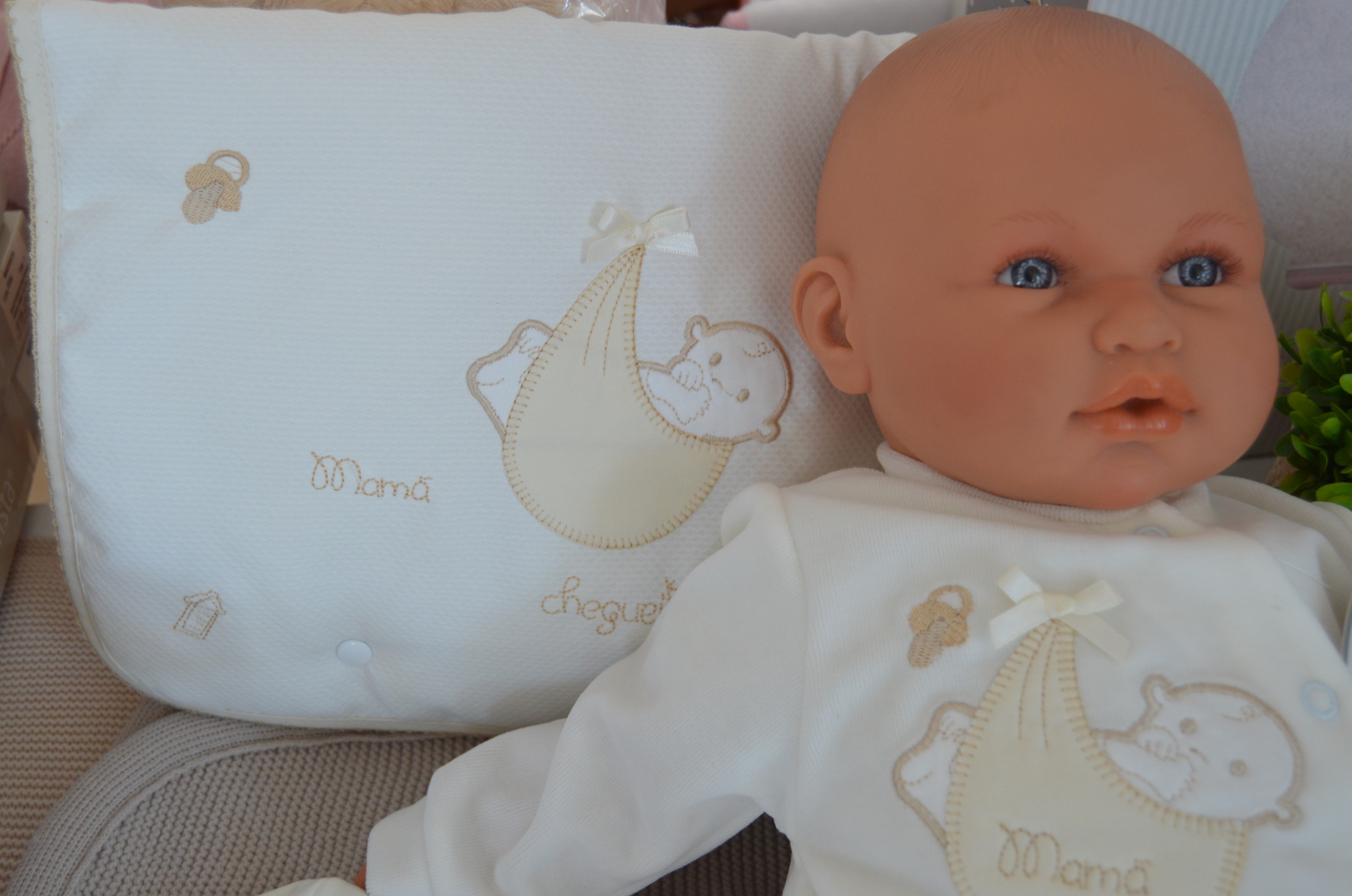 Conjunto de Primeira Roupinha mamã papá cheguei