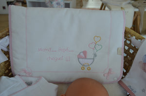 Conjunto de Primeira roupinha de veludo