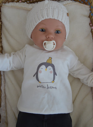 Conjunto de duas peças pinguim