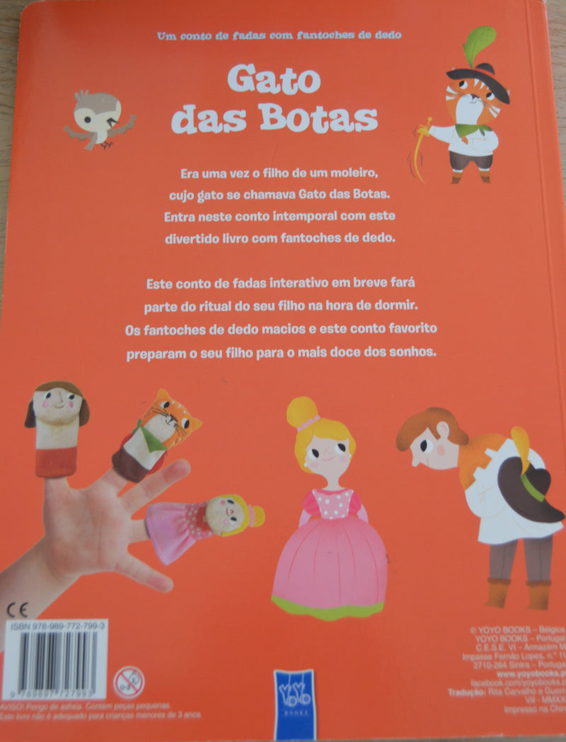 Livro Historia do Gato das Botas