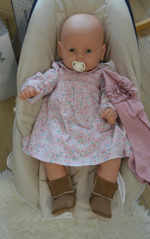 Vestidinho Florido com Collants