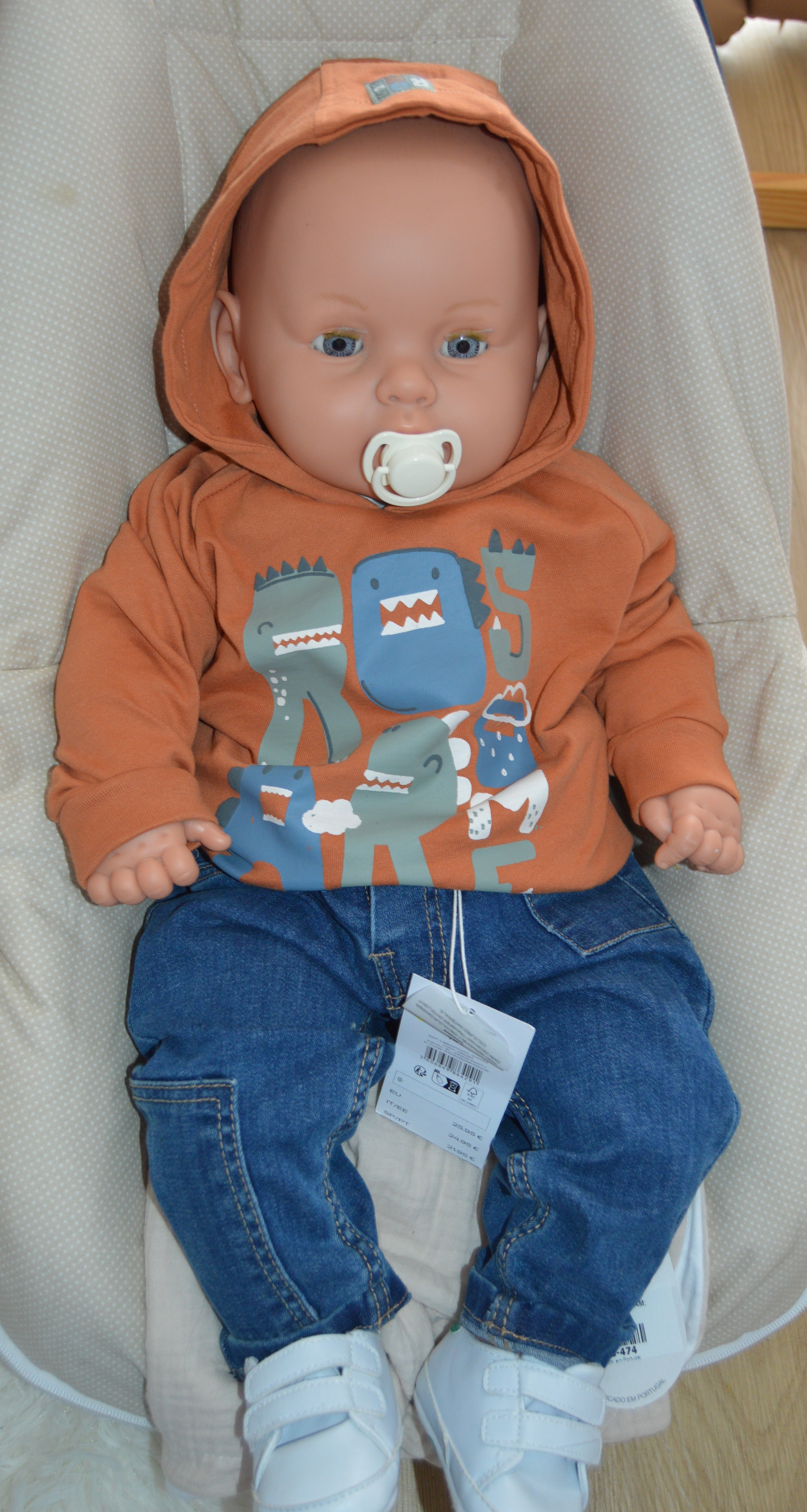 Sweat  com carapuço Dinossauros