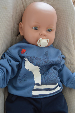 Fato de treino Azul do Lobo Mau