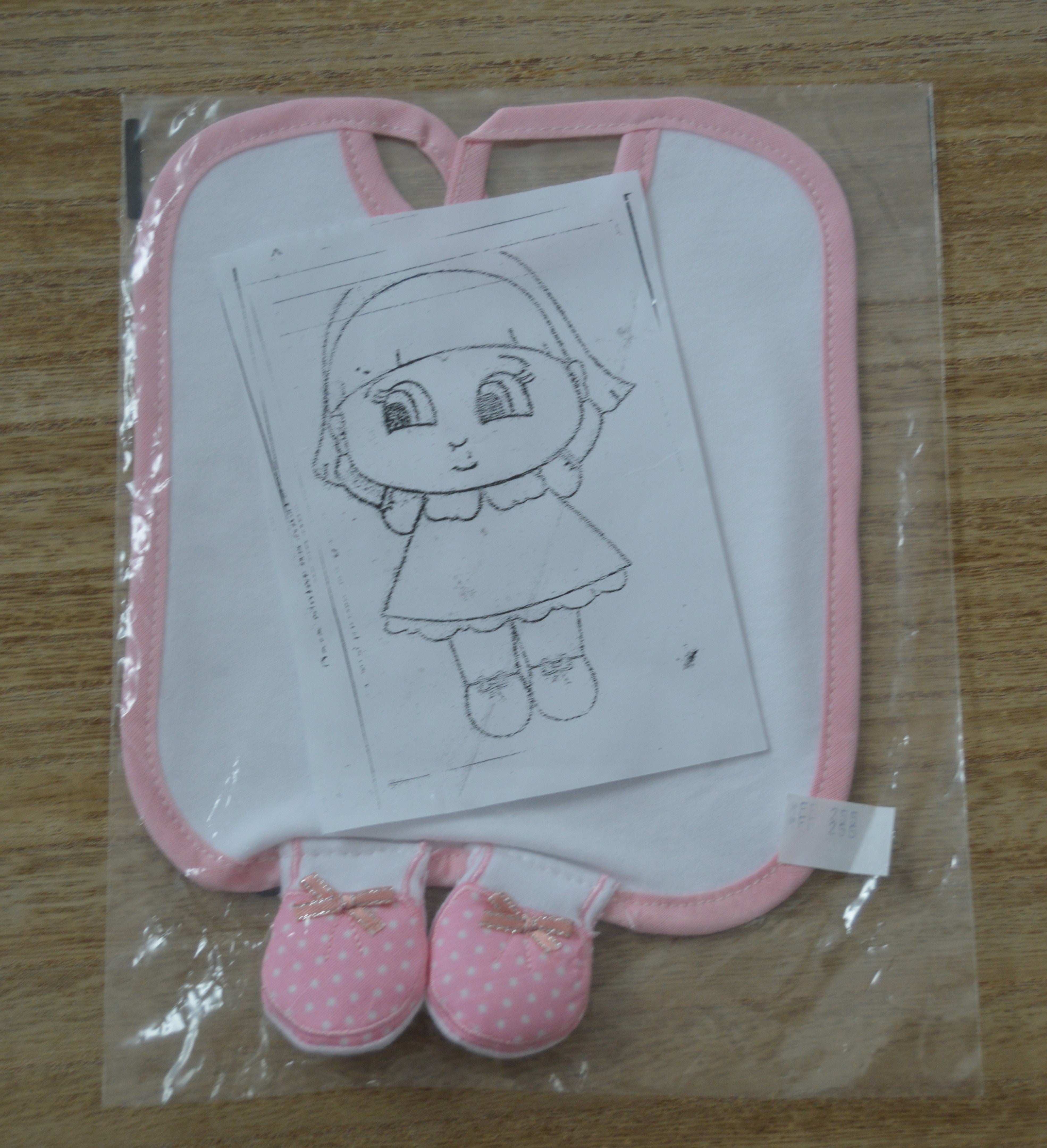 Babete com Pernas para pintar