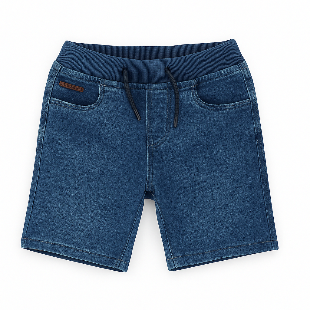 Calções de Menino Estilo Denim – 