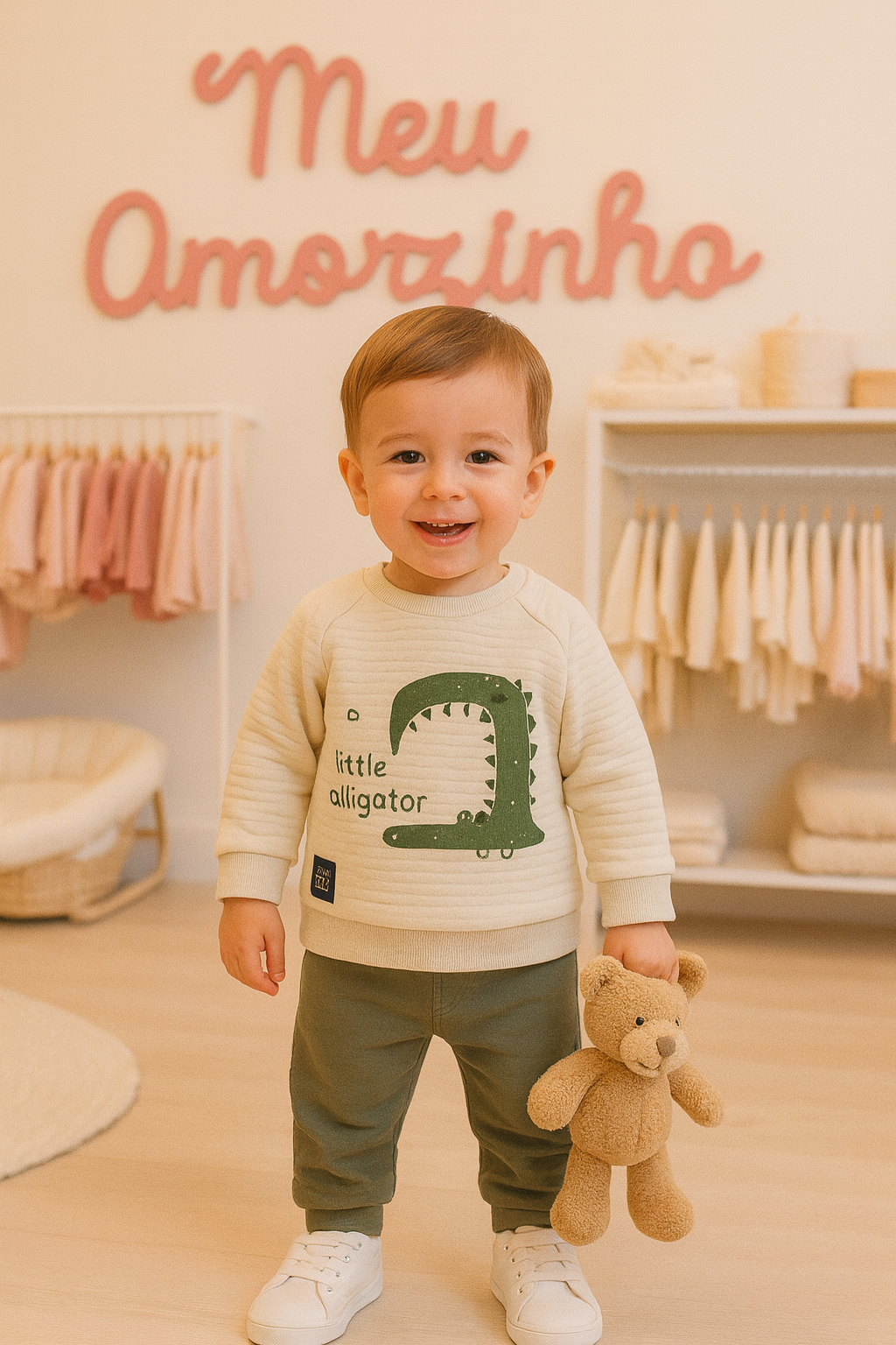 Fato de treino  Menino Outono-Inverno | Little Alligator).