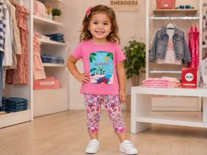 Conjunto legging com t-shirt