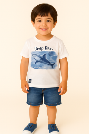 T-shirt “Deep Blue” – Tubarão