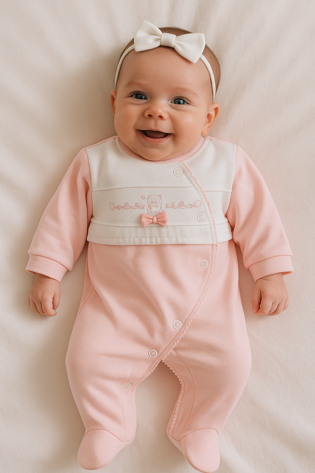 Babygrow Rosa 