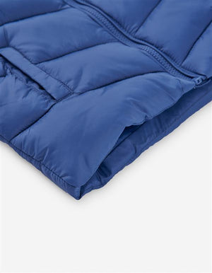 🧥 Casaco Acolchoado Azul – Menino 6–36 mese