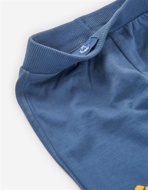 Calças Jogger Confortáveis para Bebé – Tema Construção