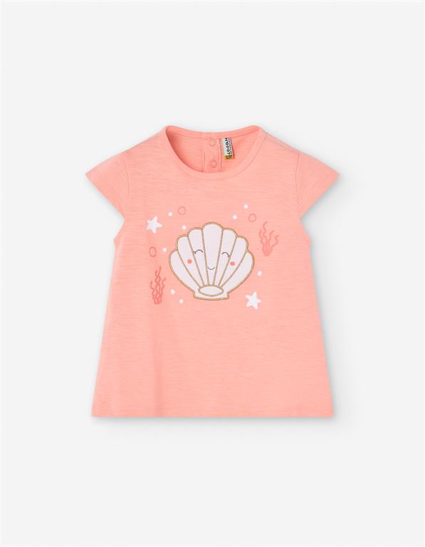 T-shirt Menina Conchinha