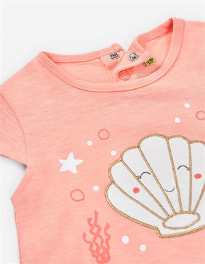 T-shirt Menina Conchinha