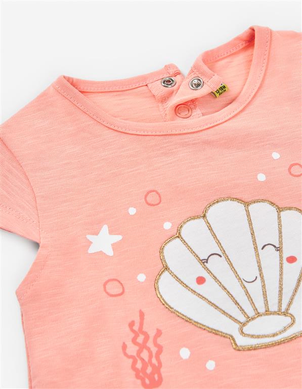 T-shirt Menina Conchinha