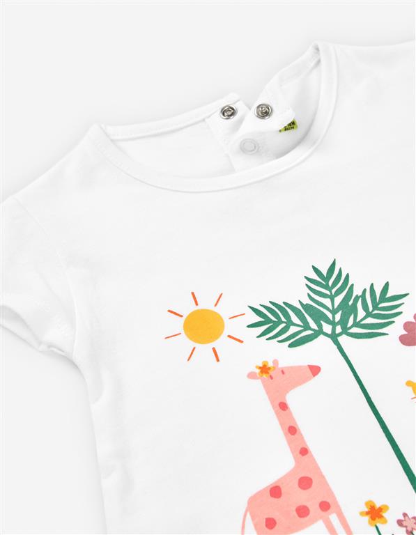 T-shirt de Manga Curta Jungle