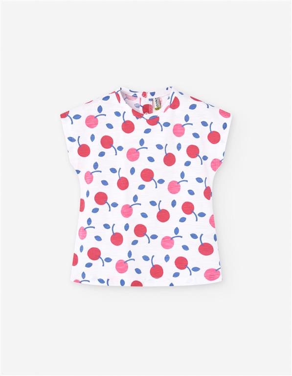 T-shirt de Menina Cerejinhas