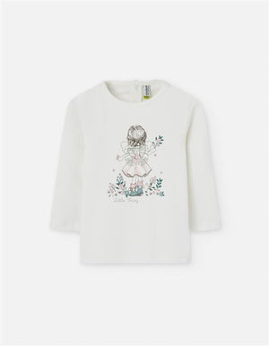 🩰Sweatshirt “Little Fairy” – Algodão (6-9 aos 24-36 meses )
