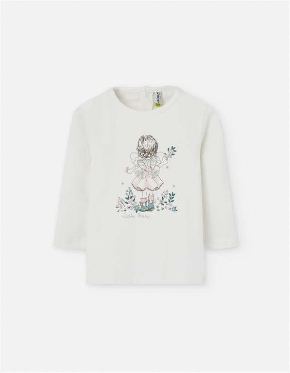 🩰Sweatshirt “Little Fairy” – Algodão (6-9 aos 24-36 meses )