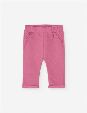 Calças Rosa em Algodão Suave para Bebé Menina | Conforto e Estilo - Meu Amorzinho