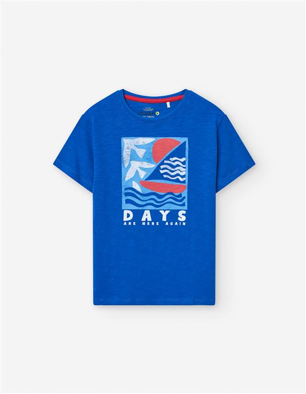 T-shirt “Days Are Here Again” – Barquinho à Vela