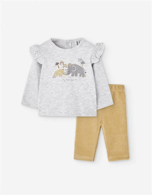 Conjunto Elefante e Girafa