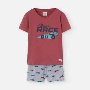 Pijama 100% algodão Formula 1