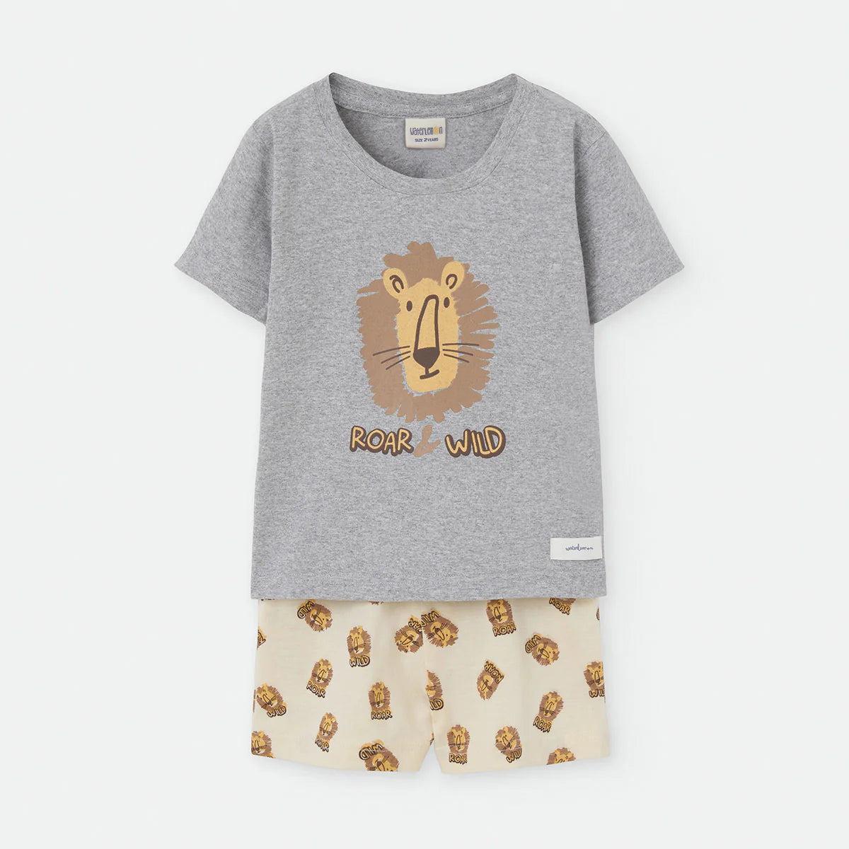 Pijama Menino Leão 100% Algodão | 5 Anos