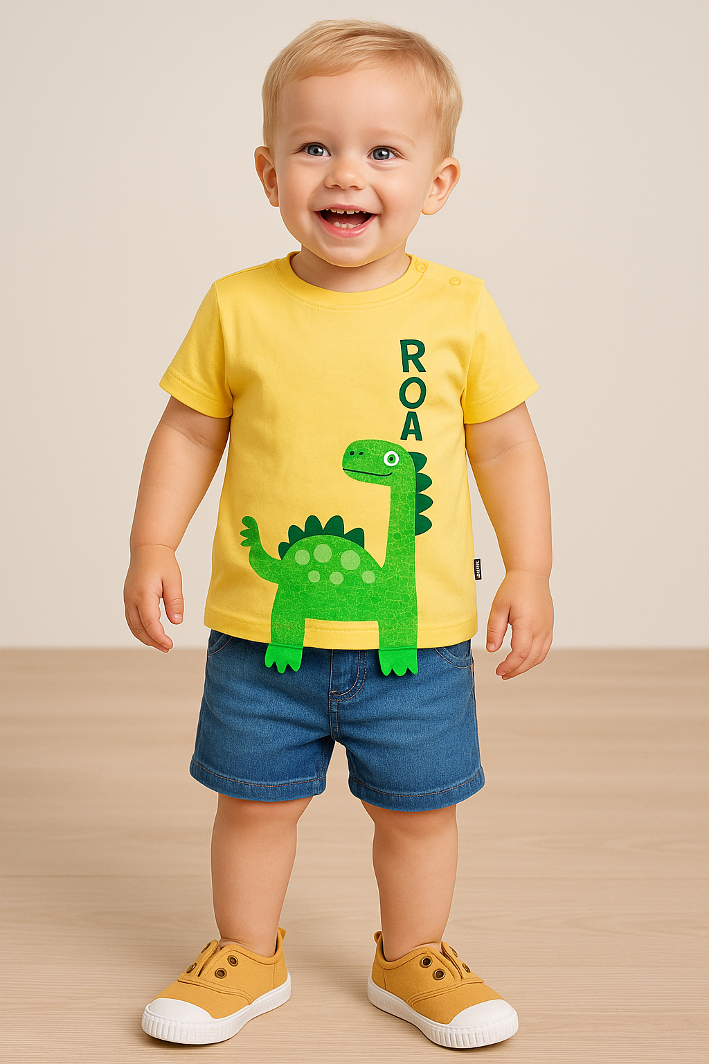T-shirt dinossauro roar